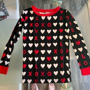 Little Sleepies two piece pajamas in “Xoxo”